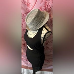 Just quells backless body con black dress